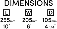 Basal Filter Coffee Traveller Dimensions